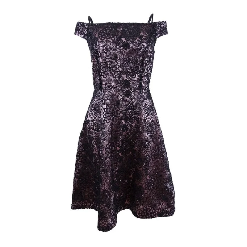 Flash Sale fitted bodycon dressTahari ASL Women's Off-The-Shoulder Floral-Print Dress Flash Sale fitted bodycon dressTahari ASL Women's Off-The-Shoulder Floral-Print Dress