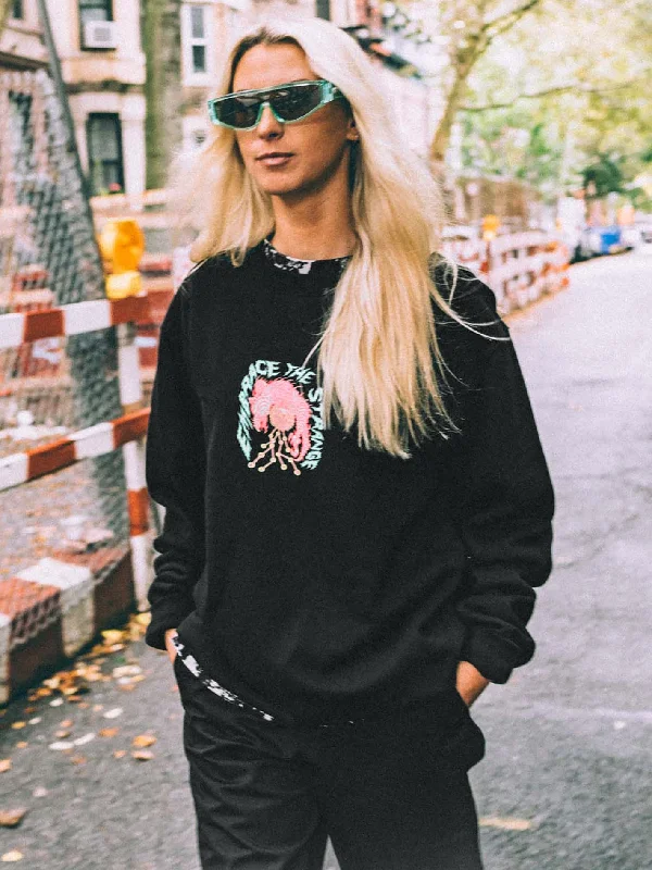 Fantastic Offers Featured Artist Tetsunori Crew Sweatshirt - Black