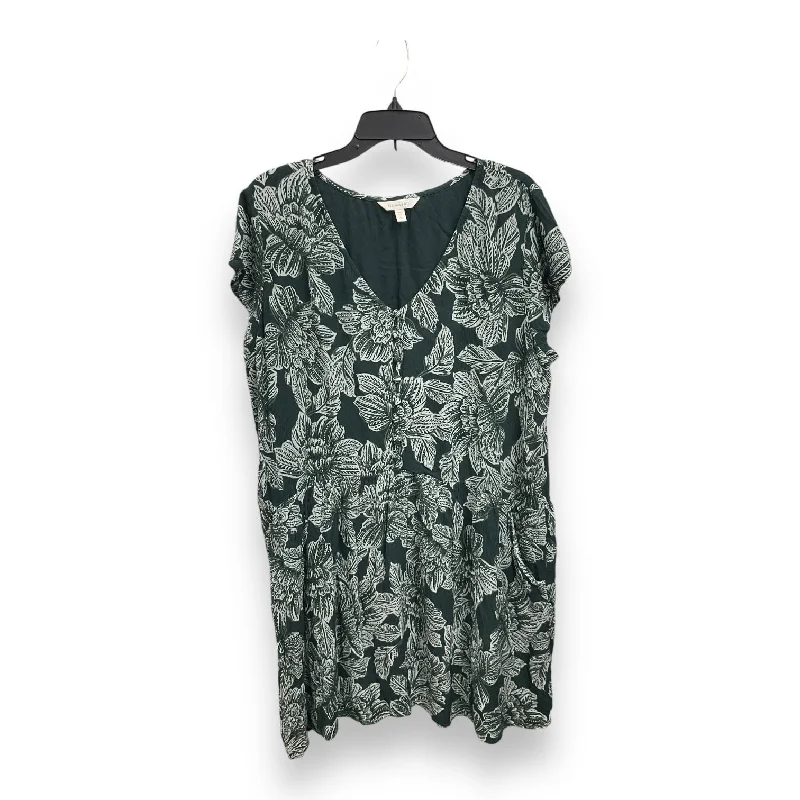 New Deals trendy dressDress Casual Midi By Garnet Hill In Green, Size: Xl