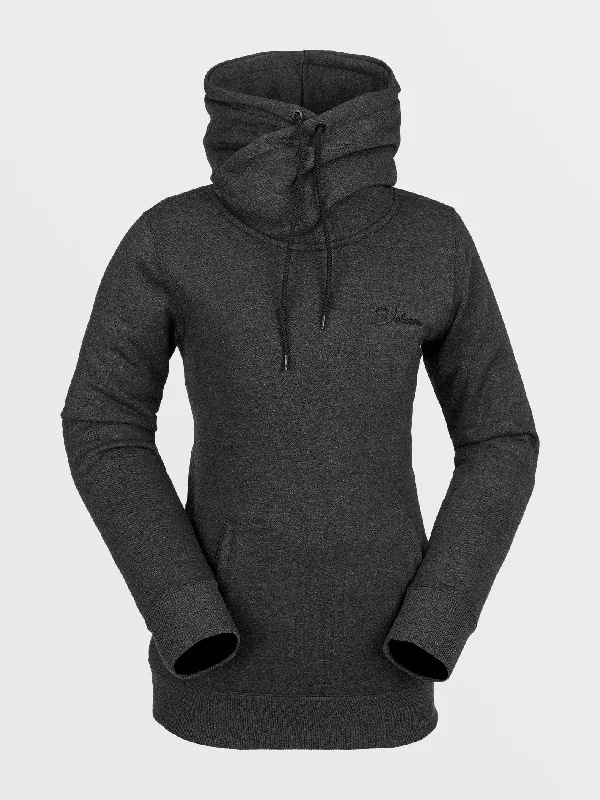 Online Exclusive Womens Tower Pullover Fleece - Black