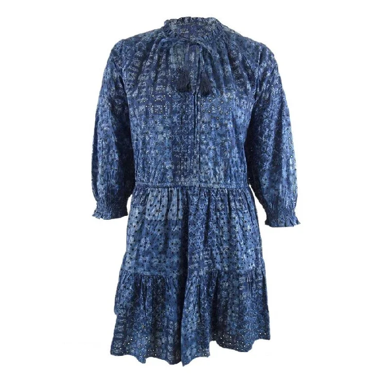 Bargain Prices lace dressLauren Ralph Lauren Women's Geo-Print Eyelet Cotton Dress (16, Blue Multi) Bargain Prices lace dressLauren Ralph Lauren Women's Geo-Print Eyelet Cotton Dress (16, Blue Multi)