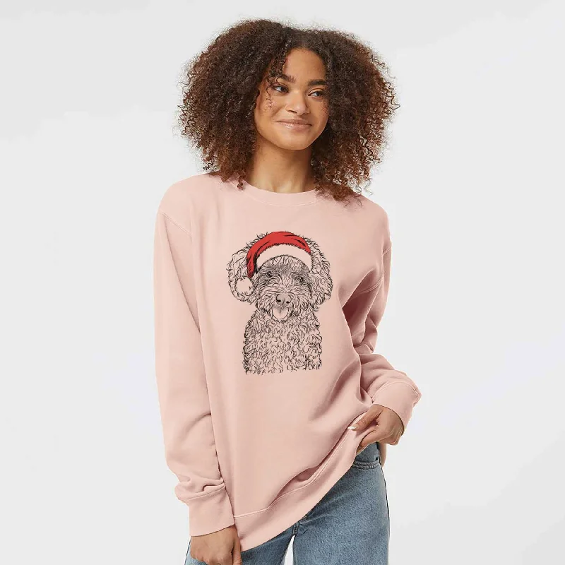 Discount Extravaganza high-quality athletic sweatshirtSanta Satsu the Micro Teacup Poodle - Unisex Pigment Dyed Crew Sweatshirt Discount Extravaganza high-quality athletic sweatshirtSanta Satsu the Micro Teacup Poodle - Unisex Pigment Dyed Crew Sweatshirt