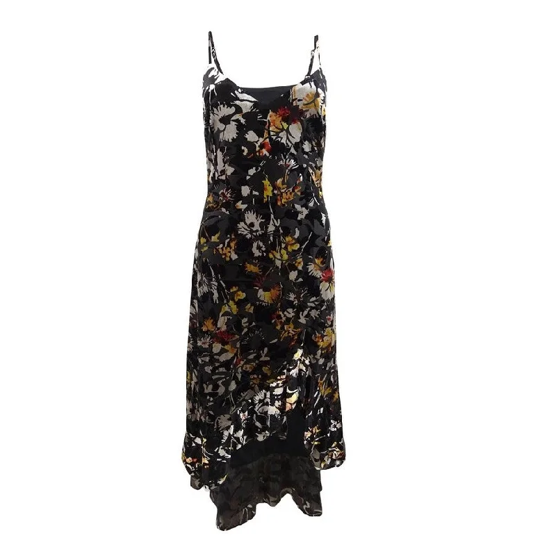 Huge Discounts velvet dressRachel Rachel Roy Women's Blythe Dress (S, Black Combo)