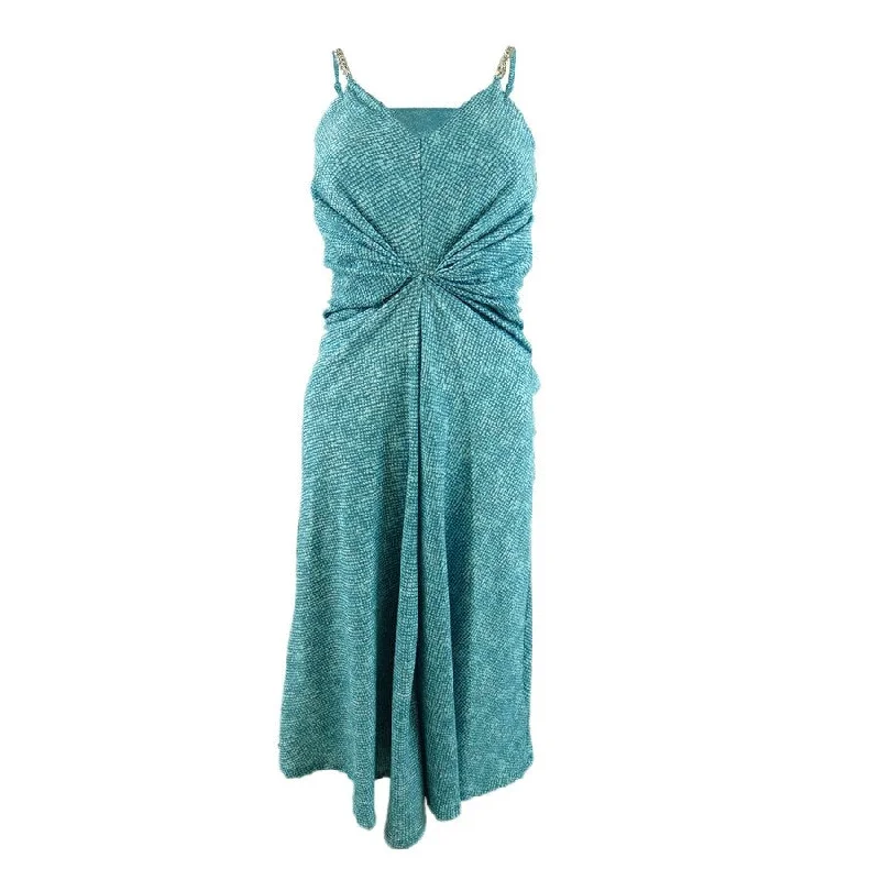 Fantastic Offers relaxed fit dressMICHAEL Michael Kors Women's Uroko Twist Chain-Strap Dress (XS, Turquoise) Fantastic Offers relaxed fit dressMICHAEL Michael Kors Women's Uroko Twist Chain-Strap Dress (XS, Turquoise)