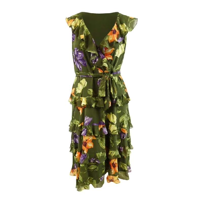Bonus Savings floral midi dressLauren Ralph Lauren Women's Surplice Georgette Midi Dress (14, Farm Olive) Bonus Savings floral midi dressLauren Ralph Lauren Women's Surplice Georgette Midi Dress (14, Farm Olive)