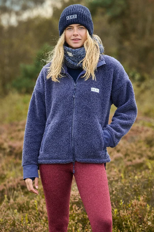 Hurry In On The Go Fleece - Nightshadow Blue