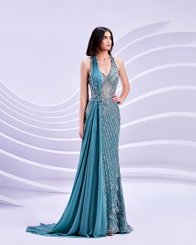 Today's Special wool dressMODESSA COUTURE M20317 DRESS