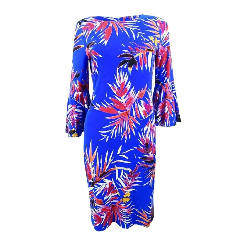 Buy More, Save More denim dressCalvin Klein Women's Printed 3/4 Sleeve Sheath Dress Buy More, Save More denim dressCalvin Klein Women's Printed 3/4 Sleeve Sheath Dress