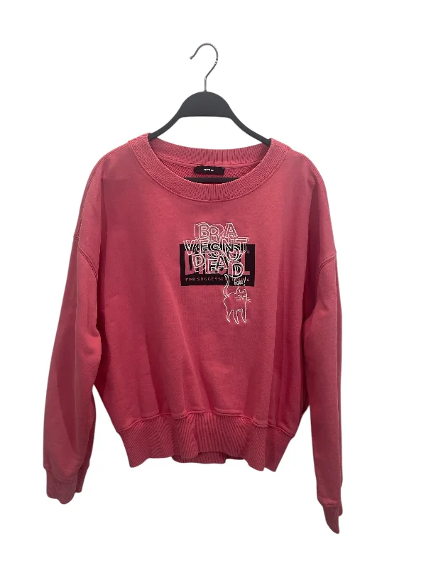 Big Discounts DIESEL/Sweatshirt/S/Cotton/PNK/RN 93243
