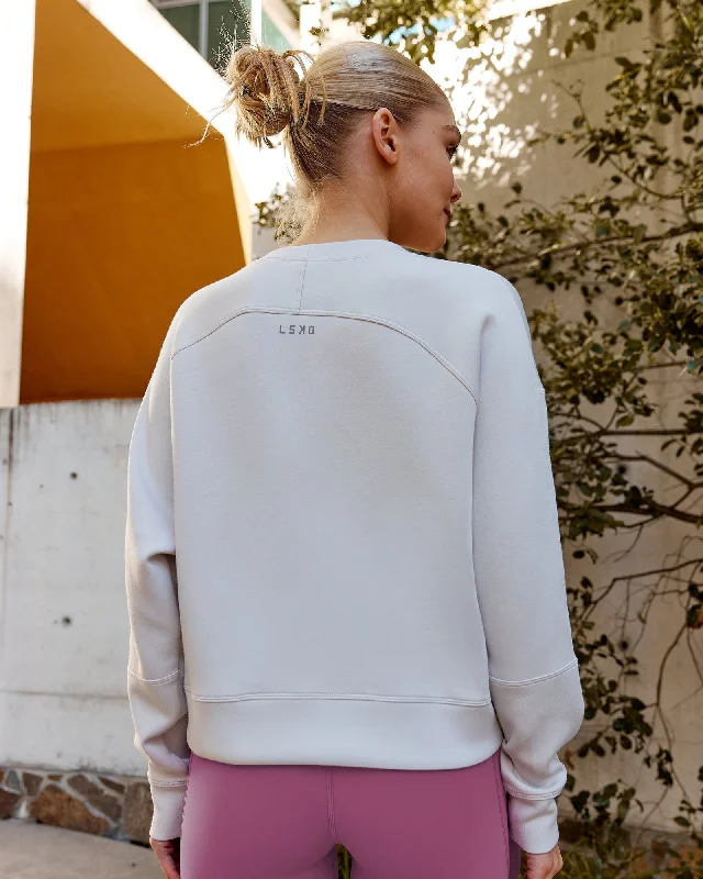 Huge Discounts Elevate SoftTouch Crew Neck Sweater - Clay-Clay
