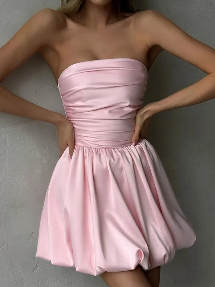 Sale Event casual evening dressA&A Strapless A-line Marilyn Mini Dress