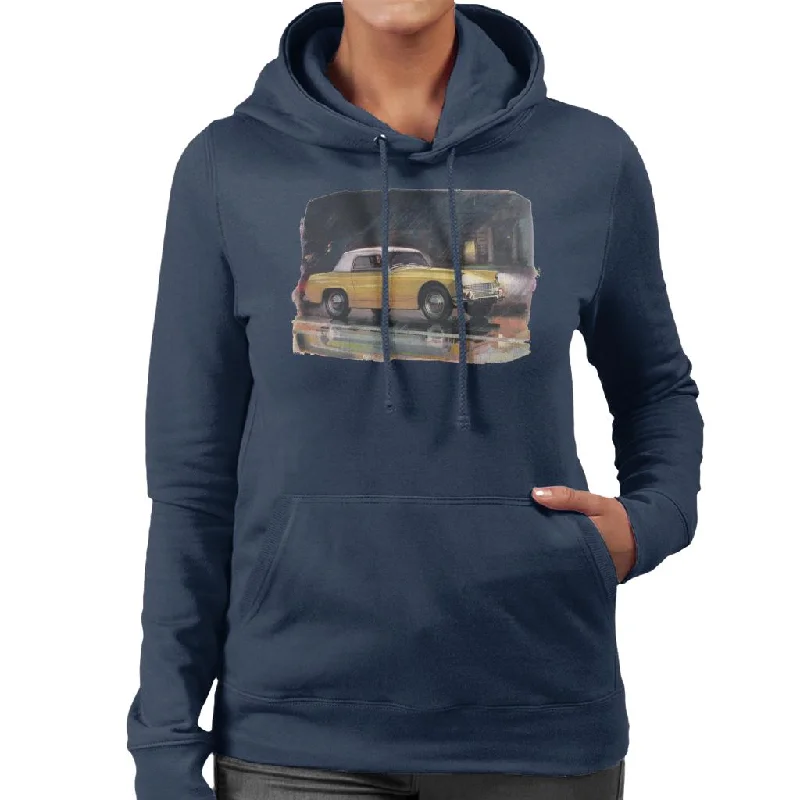 Extra Savings soft sports hoodieAustin Healey Yellow British Motor Heritage Women's Hooded Sweatshirt Extra Savings soft sports hoodieAustin Healey Yellow British Motor Heritage Women's Hooded Sweatshirt