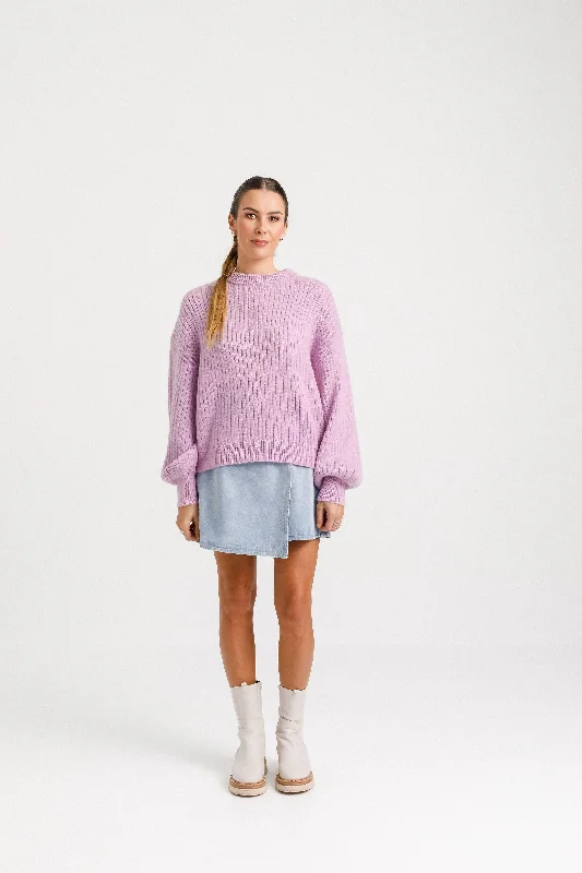 Bargain Bin Emmie Knit - Sale - Lilac