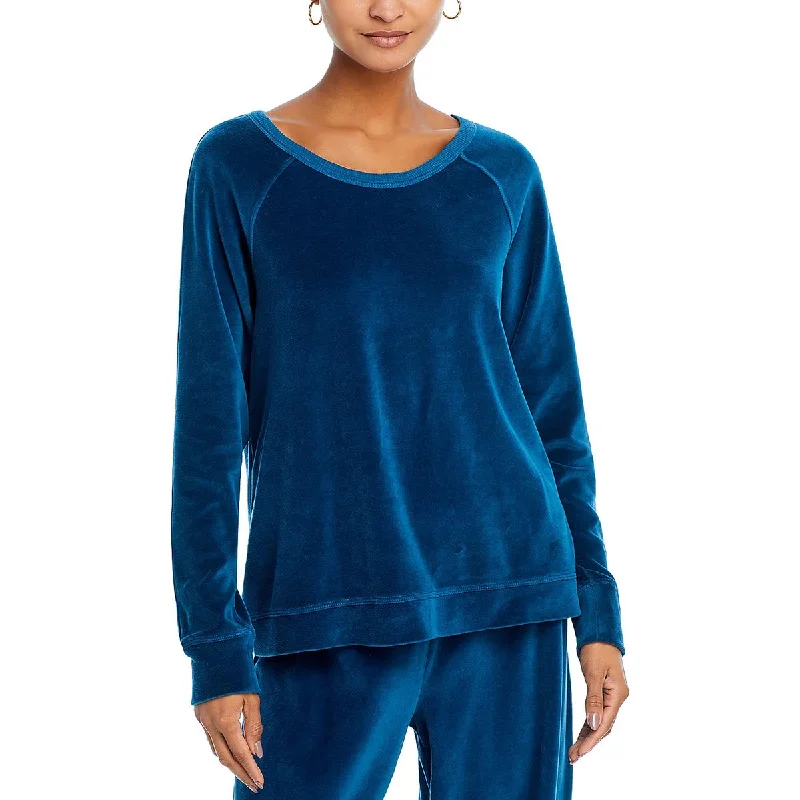 Factory Direct Sale Wilt Womens Velour Pullover Sweatshirt