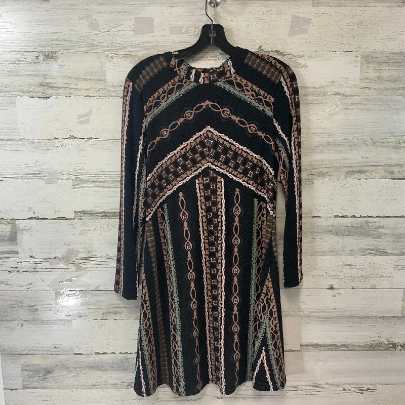 Epic Deals trendy mini dressDress Casual Short By Free People In Black & Brown, Size: M Epic Deals trendy mini dressDress Casual Short By Free People In Black & Brown, Size: M