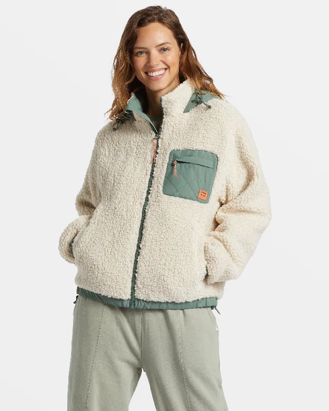 YEAR-End Clearance Northern Shore Hooded Jacket - White Cap
