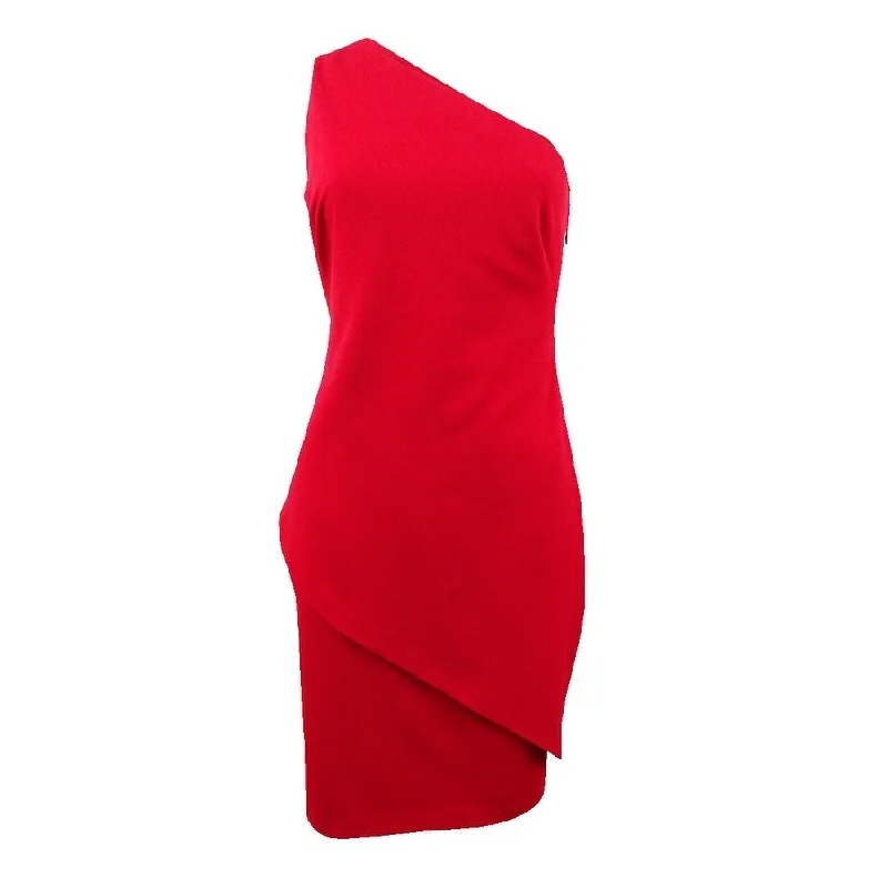 Final Markdown flowy evening dressLauren by Ralph Lauren Women's Contrast One-Shoulder Dress Final Markdown flowy evening dressLauren by Ralph Lauren Women's Contrast One-Shoulder Dress
