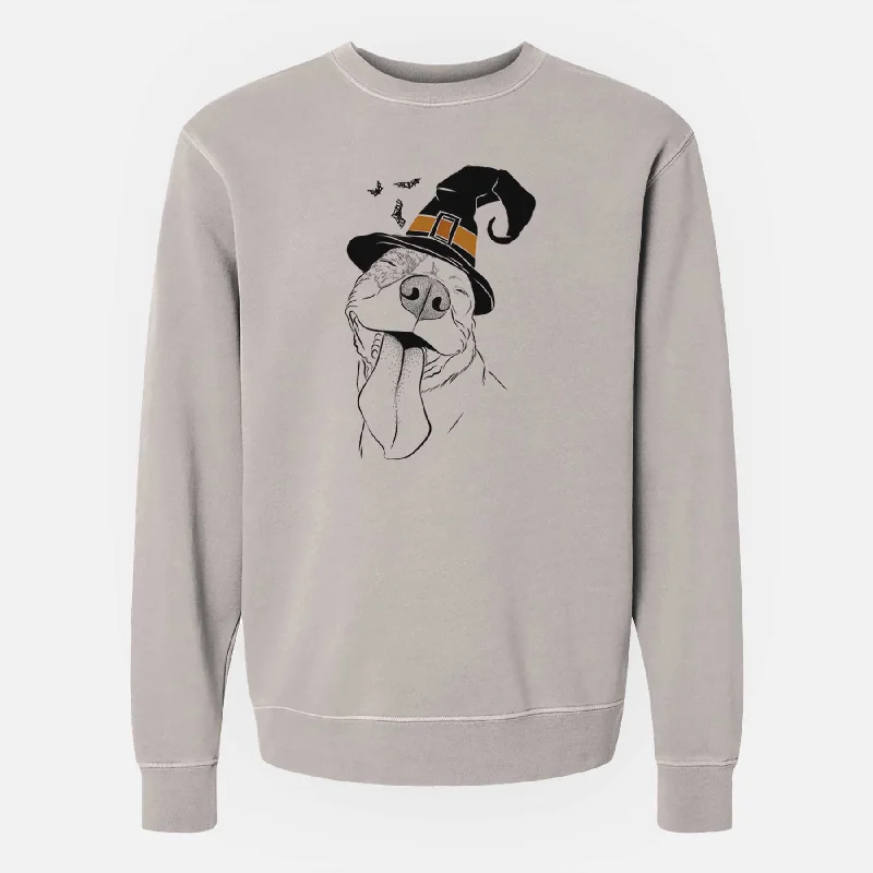 Value Deals stylish performance hoodieWitch Xena the American Staffordshire Terrier - Unisex Pigment Dyed Crew Sweatshirt Value Deals stylish performance hoodieWitch Xena the American Staffordshire Terrier - Unisex Pigment Dyed Crew Sweatshirt