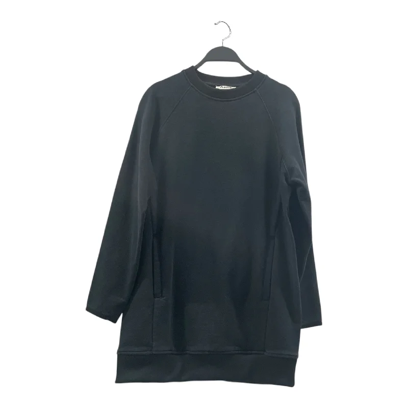 Act Now Acne Studios/Sweatshirt/S/Cotton/BLK/LONG CREW/RN131738/