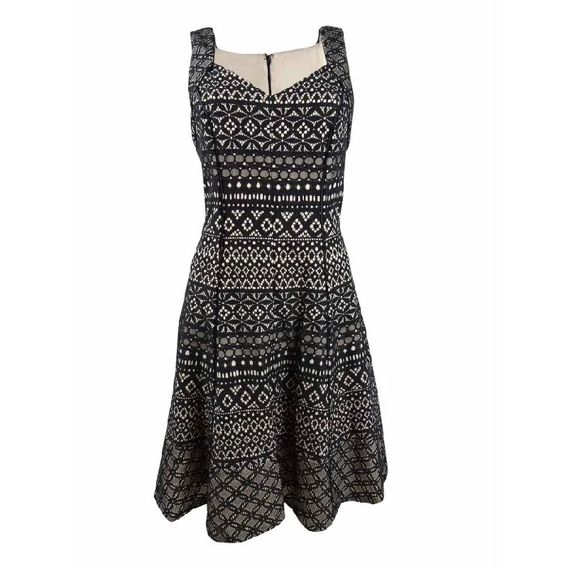 Must-Have Deals backless dressDonna Ricco Women's Printed Fit & Flare Dress (6, Black/Nude) Must-Have Deals backless dressDonna Ricco Women's Printed Fit & Flare Dress (6, Black/Nude)