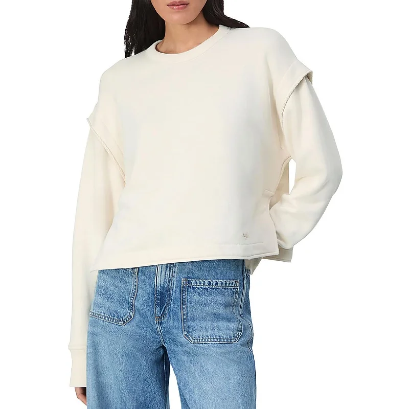 Final Clearance Rag & Bone Womens Cotton Blend Layered Sweatshirt