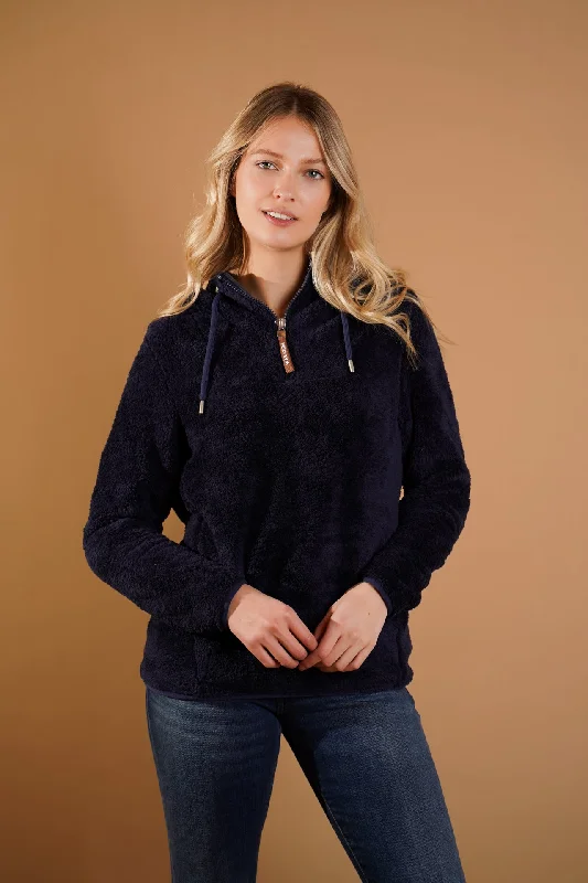 Final Sale Cara Supersoft Sherpa in Navy