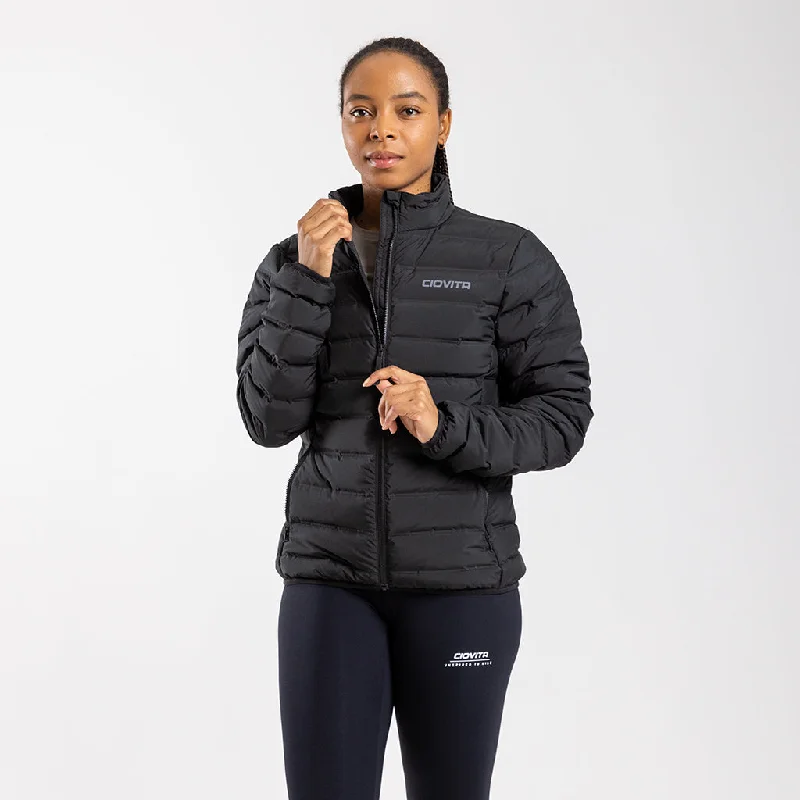 Discount Deals Women's Down Puffer Jacket (Black)