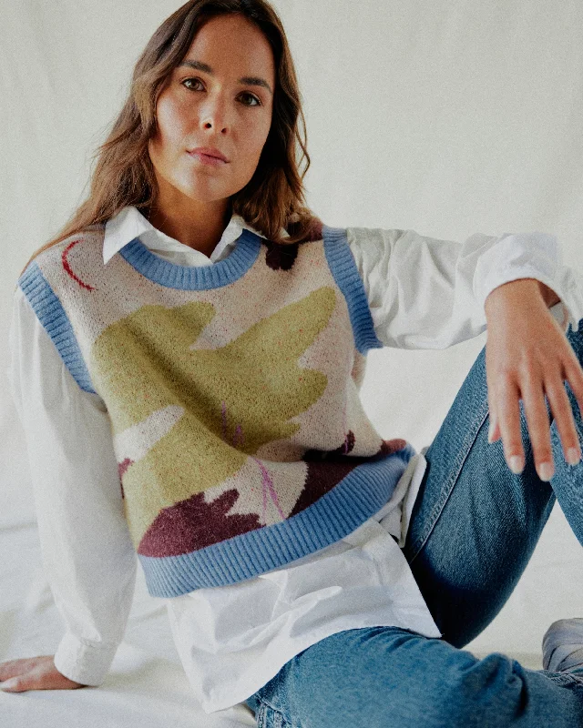 Get It Before It’s Gone Gabrielle Sweater Vest - Ecru