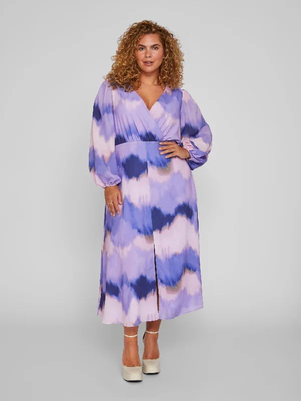 Stock Up and Save spaghetti strap dressIRA V NECK DRESS (SWEET LAVENDER)