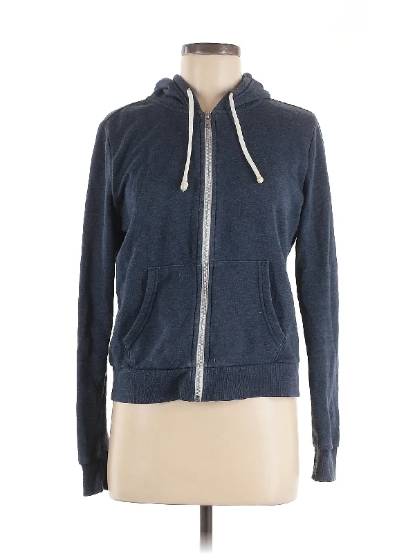 Hurry In fashion coat with hoodZip Up Hoodie