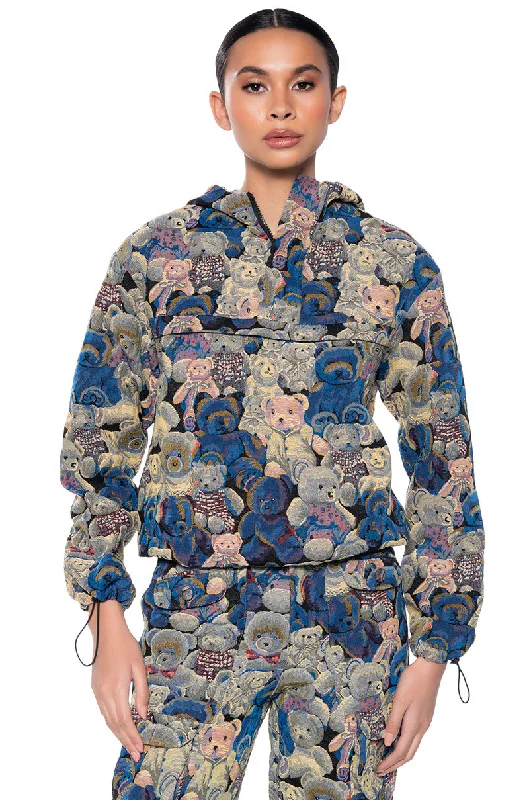 Clearance Sale TEDDY BEAR CUTE HOODED SWEATSHIRT