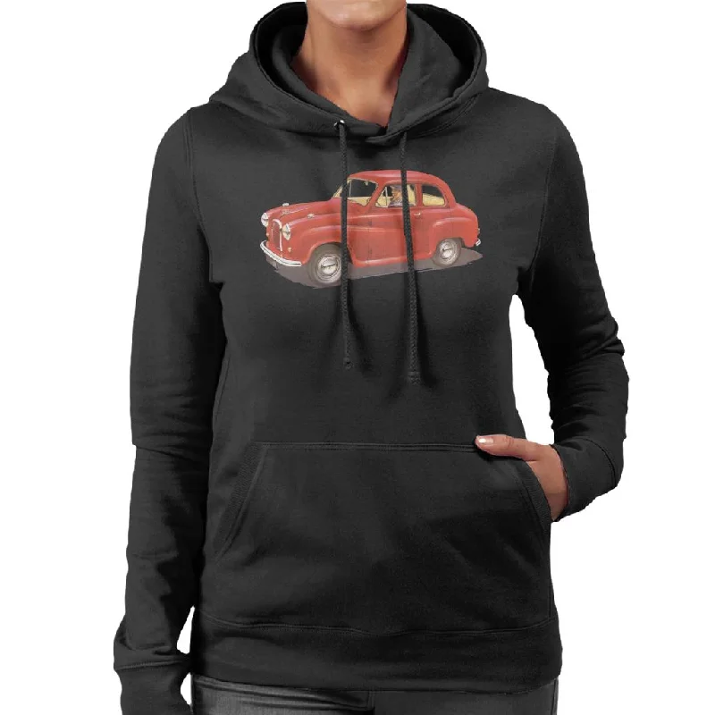 Exclusive Offers casual fit hoodieAustin A35 Red British Motor Heritage Women's Hooded Sweatshirt Exclusive Offers casual fit hoodieAustin A35 Red British Motor Heritage Women's Hooded Sweatshirt