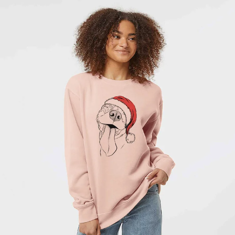 YEAR-End Sale cozy workout hoodieSanta Xena the American Staffordshire Terrier - Unisex Pigment Dyed Crew Sweatshirt YEAR-End Sale cozy workout hoodieSanta Xena the American Staffordshire Terrier - Unisex Pigment Dyed Crew Sweatshirt