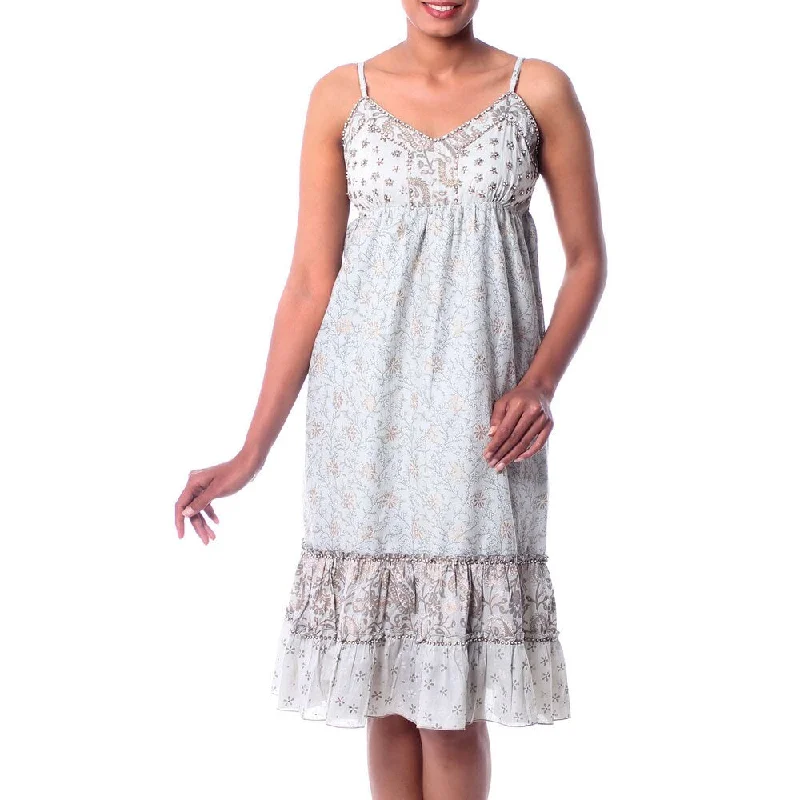 Must-Have Deals modern dressHandmade Cotton 'Summer in Jaipur' Sundress (India)