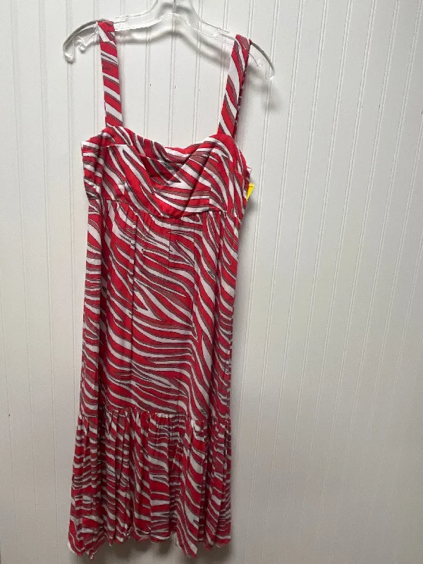 Great Deals romantic dressDress Casual Maxi By Michael By Michael Kors In Pink & White, Size: S Great Deals romantic dressDress Casual Maxi By Michael By Michael Kors In Pink & White, Size: S