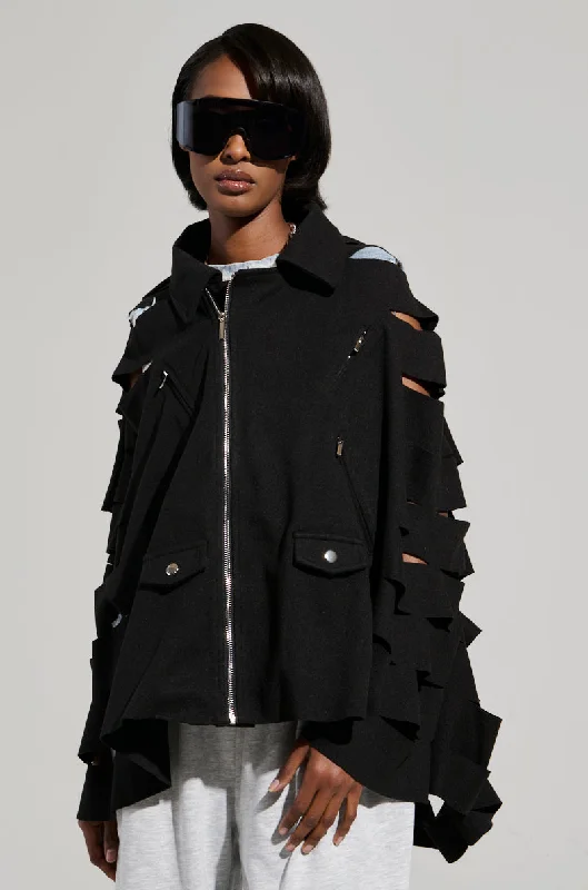 Members Only VALLE CUTOUT PONCHO