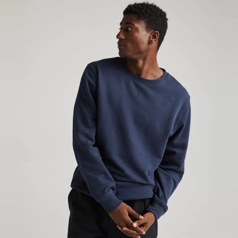 Final Clearance Recycled Fleece Sweatshirt (Blue Nights)
