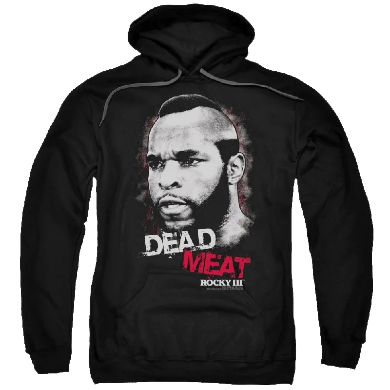 Year-End Clearance cozy hoodie for cold weatherRocky III Dead Meat Pullover Hoodie