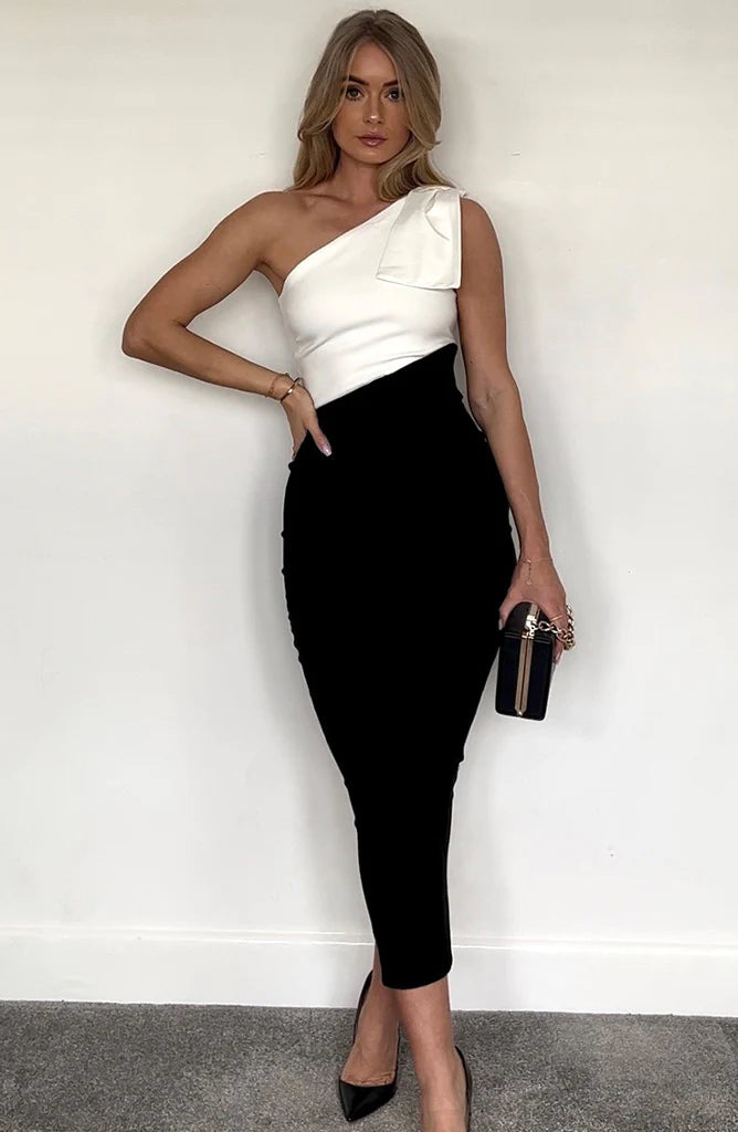Special Promotion midi dressLIBBY MIDAXI DRESS (MONOCHROME)