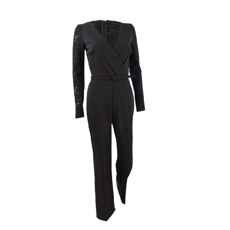 Value Deals sleek midi dressLauren by Ralph Lauren Women's Lace-Paneled Jersey Jumpsuit Value Deals sleek midi dressLauren by Ralph Lauren Women's Lace-Paneled Jersey Jumpsuit
