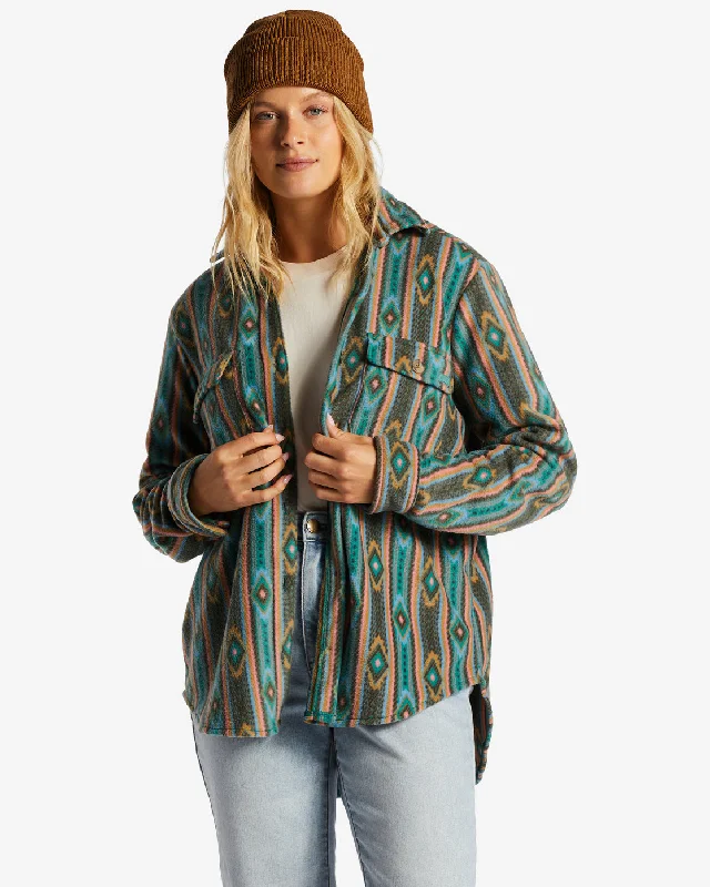 New Markdowns A/Div Forge Fleece Flannel Shacket - Multi