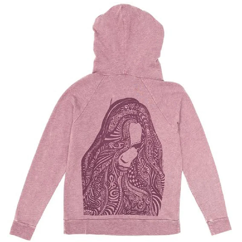 Buy More, Save More OBEY X NOEMI MANSER REMEMBER YOURSELF HOOD // BURGUNDY