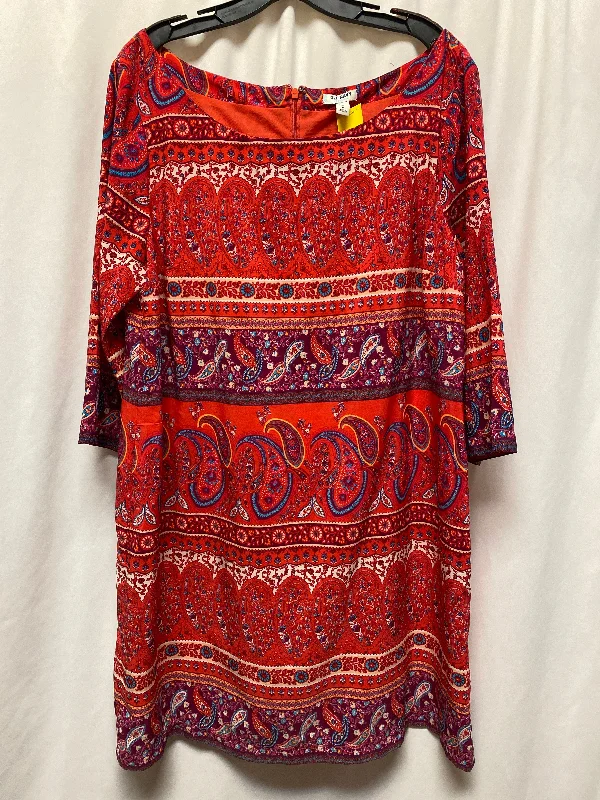 Can't Miss off-shoulder dressDress Casual Midi By Old Navy In Paisley Print, Size: Xl Can't Miss off-shoulder dressDress Casual Midi By Old Navy In Paisley Print, Size: Xl