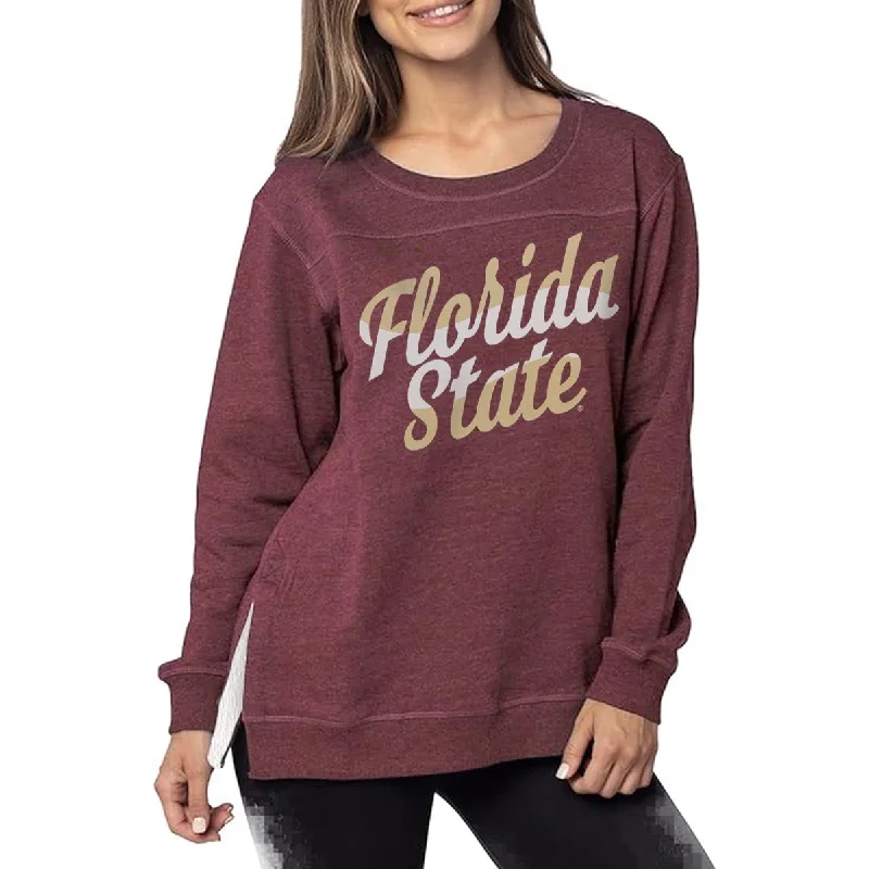 Weekend Flash Sale UG Apparel Women's Florida State Crew Fleece Tunic - Garnet