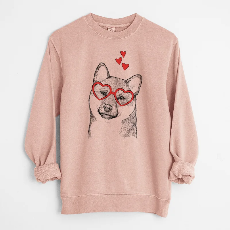 Quick Sale stylish training hoodieValentine Yakuza the Shiba Inu - Unisex Pigment Dyed Crew Sweatshirt Quick Sale stylish training hoodieValentine Yakuza the Shiba Inu - Unisex Pigment Dyed Crew Sweatshirt