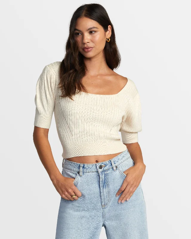 Clearance Sale Kathryn Sweater - Latte