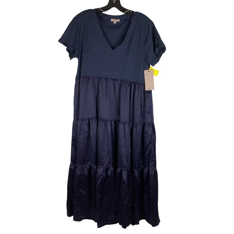 Massive Deals flowy dressDress Casual Maxi By Cmc In Navy, Size: S