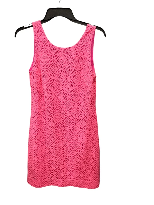 Don't Wait one-shoulder dressDress Casual Short By Lilly Pulitzer In Pink, Size: S