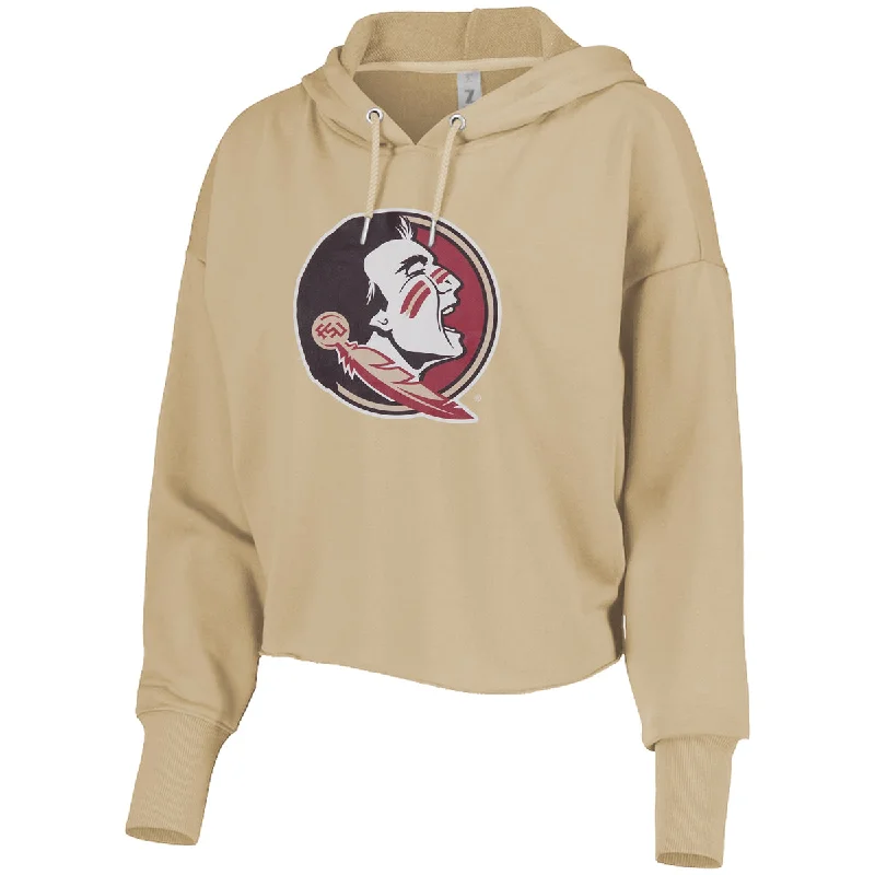 Price Blitz ZooZatz Women's Seminole Logo Crop Hood - Gold