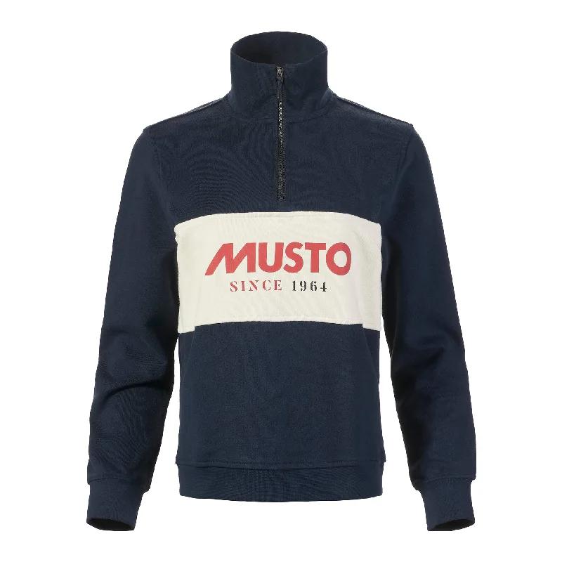 Super Sale WOMEN'S CLASSIC MUSTO HALF ZIP SWEAT